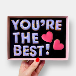 You're The Best! Letterbox Cookies