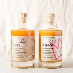 Double Kick Ginger Duo, 2 x 200ml - Fiery and Fierce Peruvian Health Drinks