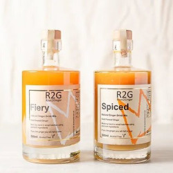 Ginger Drinks Duo Set 2 x 200ml - Spiced and Fiery Natural Ginger Drink Mix