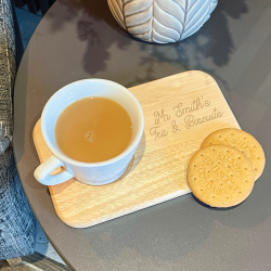 Personalised Tea And Biscuit Teacher Board