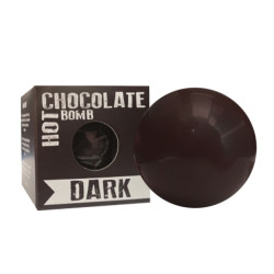 Dark Hot Chocolate Bombs Without Marshmallows (Set of 3)