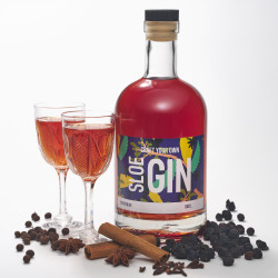 The Hedgerow Make Your Own Sloe Gin kit - makes two bottles