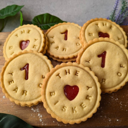 Brand Anniversary Biscuit Box