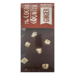 Ginger 54% Dark Chocolate Bars (5 x 100g)