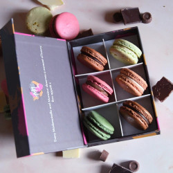 Chocolate Lover's Macaron Gift Box