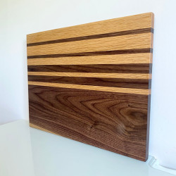 Black Walnut & Oak Cutting Board