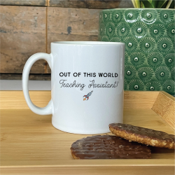 Personalised Out Of The World Teaching Assistant Mug