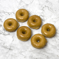 Keto Donuts - Salted Karamel (Box of 6) - No Refined Sugar, Gluten-free