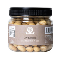 Dry Roasted Macadamia Nuts - Unsalted