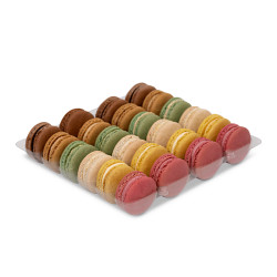 Classic Macaron Selection (Tray of 24)