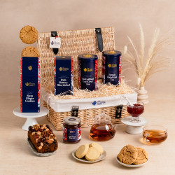 British Afternoon Tea Wicker Hamper