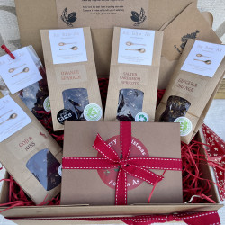 Merry Christmas Sharing Vegan Chocolate Gift Hamper