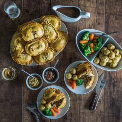 Choice of Six Toppings Classic Hot Eating Pies