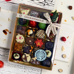 Luxury Christmas 24 Chocolate Gift Box