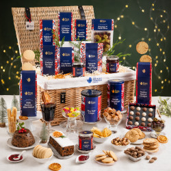 Gourmet Festive Family Wicker Hamper