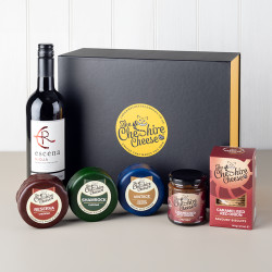 Decadent Christmas Cheese and Wine Hamper