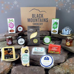 Specialty Welsh Christmas Cheese Board Hamper
