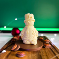 Christmas Snowman With Honey Roasted Almonds