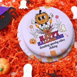 Hippie Halloween Letterbox Cake