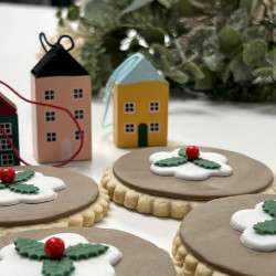 Christmas Pud Biscuits