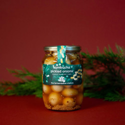 Kombucha Pickled Onions 210g