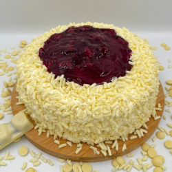 Gluten Free White Forest Cake