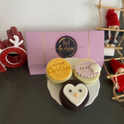 Personalised Cute Christmas Triple Chocolate Oreos