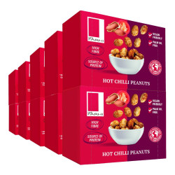 Hot Chilli Peanuts Snack Box (Pack of 10)