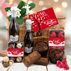 Valentine's Bubbles & Chocolates Gift Hamper