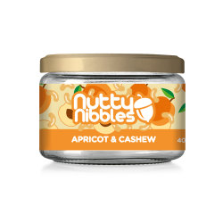 Apricot & Cashew Nutty Nibbles (3 x 40g Jars)