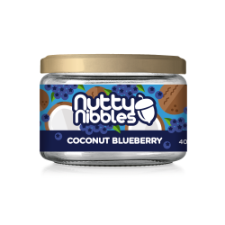 Coconut Blueberry Nutty Nibbles (3 x 40g Jars)