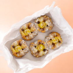 Vegan Custard Danish Pastries (Box of 5)