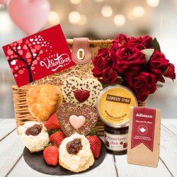 Valentine's Cream Tea Gift Hamper