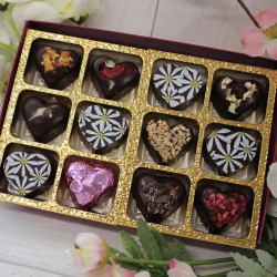 Dark Chocolate Heart Gift Box &ndash; Accidentally Vegan