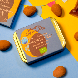 Vegan Silky Almond Chocolate Eggs