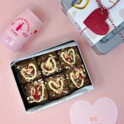 Love in Bloom Chocolate Brownies