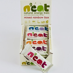 N'eat Mixed Rainbow Box of Natural Energy Fruit Bars (16x45g)