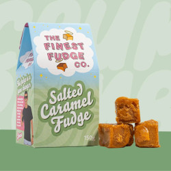 Salted Caramel Crumbly Fudge Bag (150g)