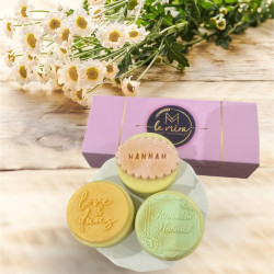 Ramadan Mubarak Belgian Chocolate Coated Oreo Triple Gift Box