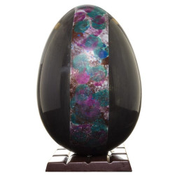 Vegan Hand Painted Dark Chocolate Single Origin Easter Egg