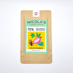 Colombia 70% Dark Vegan Chocolate with Dulse Seaweed