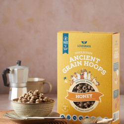 Wholegrain Ancient Grain Honey Hoops 350g