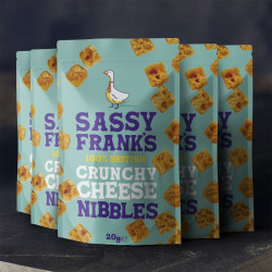 Sassy Frank's Cheese Nibbles (Pack of Six)