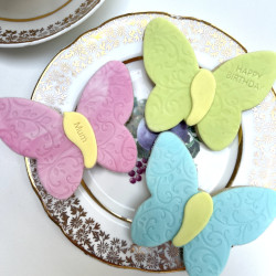 Pretty Butterfly Biscuits