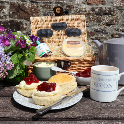 Devon Clotted Cream Tea for Two Hamper