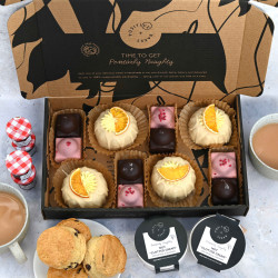 Luxury Afternoon Tea Gift Set | Serves 4 | Vegan, Gluten Free, Dairy Free, Eggless