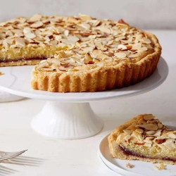 Homemade Bakewell Tart - Raspberry & Almond Tart