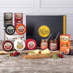 Taste of Cheshire - Cheese, Chutney and Biscuits Gift Hamper