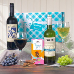 Wine & Chocolate Thank You Hamper