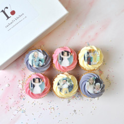 Personalised Photo Cupcakes Box